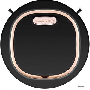 Super-Thin Smart Robotic Vacuum Cleaner, Used for Hard Floors (25x7, Royal Blue